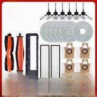 For Xiaomi Robot Vacuum X20 Max / D109GL Parts Accessories Main Brush Side Brush Hepa Filter Mop Cloth Dust Bag Replacement