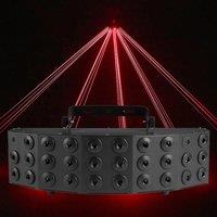 30 Eyes Laser Rain DMX Control DJ Party Light Red Color Stage Laser Light Projector Disco Club Show Light for Dancing Pub Stage