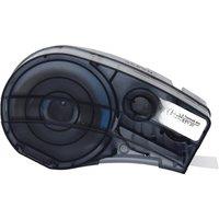 M21-500-595-WT 1/2 Inch All-Weather Vinyl Black on White Label Tape Compatible with BMP21-PLUS,