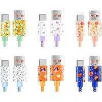 3.3 ft./6.6 ft./10 ft USB-C Cable Fast Charging USB Type-C Cable - High Speed Data Sync - Durable Flex Cord for Multiple Devices