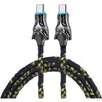 1pc QUARK WORLA 39.37inch/78.74inch/118.11inch 100W USB-C to Type-C PD Fast Charging Cable