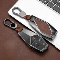 Zinc Alloy Leather Car Key Case Cover for MG ONE 2022 2023 2024 for MGONE Car Key Case Cover Fob