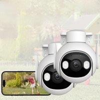 2PCS IMOU Cruiser 2 PTZ IP Camera 3MP WiFi Outdoor Full color Night Vision Smart Home Human Vehicle