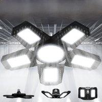 300W LED E27/E26 Light Bulb Garage Lamp Folding Deformable Spotlights Home Warehouse Basement Workshop High Bay Lamps AC100-277V
