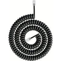 Telephone Handset Curly Land Line Cord - Easy to Use + Excellent Sound Quality Phone Cords for