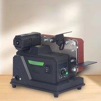 Electric Belt Machine Mini Belt Sander Grinder Multifunctional DIY Polishing Grinding Knife Sharpener Wood Edges Polishing