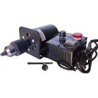 High Speed Small Bench Drill DC Motor Set 220V 400W 7000RPM B12 B16 Drill Chuck Adjustable Speed Electric Drill