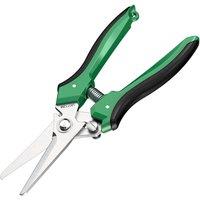LAOA 8inch Stainless Steel Strong Shears for Electricians Cutting Copper and Aluminum Gardening