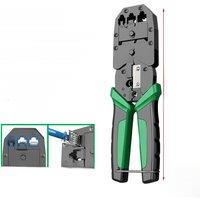 LAOA Network Crimping Pliers 5/6/7 Category Pressure Crystal Head Multifunction Telephone Broadband