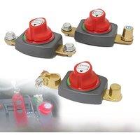 12-48V Battery Disconnect Switch, On/Off Battery Isolator Power Cut Master Isolator Circuit Breaker