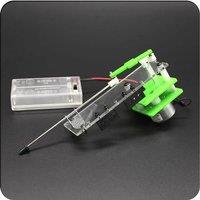 DIY Reciprocating Motion Model Maker Mini Telescopic Linear Actuator Electric Motor Transmission Toy Wheel Linear Motion Model