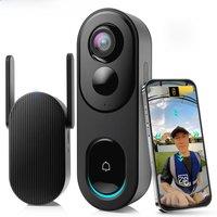 Botslab R810 Video Fisheye Doorbell Camera Wifi 5MP Wireless Two Way Intercom 180Wide Night Vision