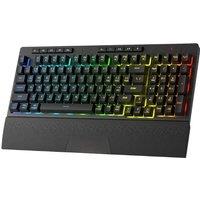 Redragon K515 PRO Shiva RGB Wireless 98 Keys Mechanical Membrane Gaming Keyboard, Smooth Linear Switch, Detachable Wrist Rest