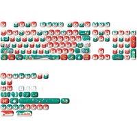 Akko Christmas Themed Keycaps 137 Keys MOG Profile PBT Dye-Sublimation Keycap Set For MX 104/87/61