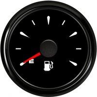 0-190ohm 10-180ohm Fuel Level Gauges 52mm Lcd Waterproof Fuel Level Meters 240-33ohm with 8 Kinds Backlight Color for Auto Boat