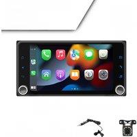 2 Din Android Radio 7" Screen Stereo Wireless Carplay Autoradio Car Multimedia for Toyota Vios Yaris L 2016-2019 Head Unit GPS