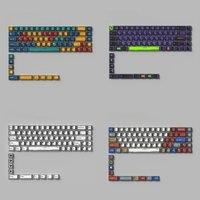 Comic Keycaps EVA 01 BOW Cherry Profile PBT Dye-Sub 78/151 Keys For Mechanical Gaming Keyboard 61/61/63/64/68 MX Switches