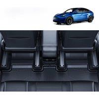 YZ TPE Under Seat Corner Guard For Tesla Model Y Juniper 2025 Protector Rear Seat Slide Rails Guard Kit Car Interior Accessories