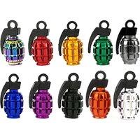 AUTCOAT 4Pcs/Set Universal Car Truck Motocycle Wheel Tyre Valve Caps Bicycle Tire Air Valve Cover