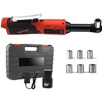 18V Electric Cordless Ratchet 90 Degree Right Angle High Torque Lithium Ion Car Repair Special Car Repair Tool Extended Set