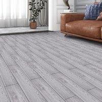 14Pcs Wood Grain SPC Vinyl Interlocking Flooring 3.12 Square Metres Cover Area 4mm Thickness, 122cm
