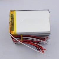 10 x 3.7V 1200mAh 4.44Wh Rechargeable Li Lipo Battery 503759 NTC 3-Wires Thermistor For GPS Bluetooth Headphones Speaker DashCam