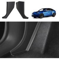 YZ Center Console Side Anti-kick Pads For Tesla Model Y Juniper 2021-2025 Car Front Inside Outside TPE Protection Cover