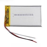 3.7V 850mAh 3.145Wh Rechargeable Li Lipo Replacement Battery 353562 Thermistor 3-Wires For GPS MP4 Camera Bluetooth Speaker LED