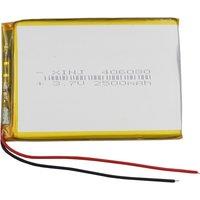 3.7V 2500mAh 9.25Wh Rechargeable Li Lipo Battery 406080 For GPS PDA PSP Power Bank Bluetooth Speaker Headphones Tablet PC