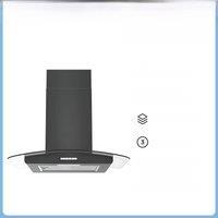 COMFEE 60cm Chimney Cooker Range Hood Kitchen Stainless Steel Extractor with 3-Speed Modes LED Light