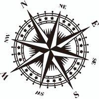 Car Sticker Graphics Mountain Adventurers Compass Truck Decoration Rv Camper Suv Body Side Hood Vinyl Auto Tuning Accessories