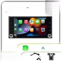 7" Screen Stereo Car Multimedia For Toyota Kluger 2007-2013 Wireless Carplay Autoradio 2 Din Android Radio Head Unit GPS BT WIFI