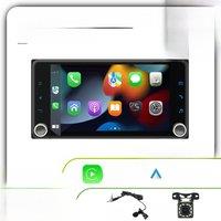 7" Screen Stereo Car Multimedia For Toyota Innova 2003-2015 Wireless Carplay Autoradio 2 Din Android Radio Head Unit GPS BT WIFI