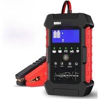 Professional Car Battery Test Tool12V 10A/ 24V 5A Automatic Scanner Fast Charging Pulse Repair