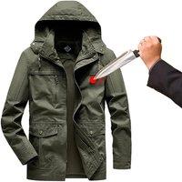 Genuine Military Police Level 5 Knitted Fashion Sweatshirt Reinforced Neck Protection Self Defense Hppe Fiber Anti-cut Clothing