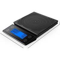 XEOLEO electric coffee scale 5kg/0.1g Kitchen scale with timer jewelry scale ml/g/oz/lb unit