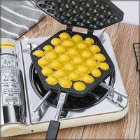 XEOLEO Waffle Maker Mould Hongkong Waffle Machine Egg Puffs Mould Family Waffle Tableware Non-stick Coating DIY Muffins Plate
