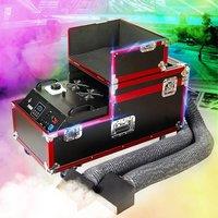 Powerful 3000W Water Fog Machine 3KW Water Based Low Ground Fog Smoke Machine With Double Hose Outlet For Wedding Party Disco DJ