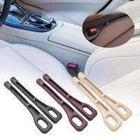 2 Pieces Generic Auto Seat Gap Filler Organizer Car Seat Side Gap Storage,Multifunctional Stop Things from Dropping Phone