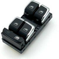 8KD959851A 8K0959851F Car Power Master Control Window Switch Button For AUDI A4 S4 A5 S5 Q5 DriverSide Window HighQuality Button