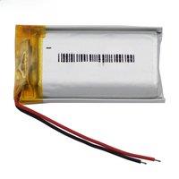 3.7V 500mAh 1.85Wh Rechargeable Li Lithium-ion Battery 802035 Repair GPS Sat Nav Music Player Driving Recorder Car Camera Pen