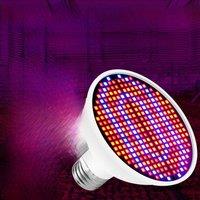 E27/E26 LED Grow Light Bulb Full Spectrum Plant Lamp Indoor Growth Box Flower Vegetable Succulents Cultivation Lights AC85-265V