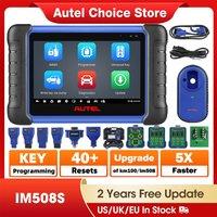 Autel MaxiIM IM508S Car Key Programming Tool OBD2 Automotive Scanner IMMO Key Programmer,Active Test,28+ Services PK KM100 IM508