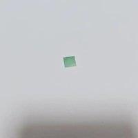 Size 8x8x1mm 510nm To 550nm Green Lights Pass 530nm Narrow Bandpass Filter Glass NBP530-40nm