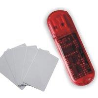 MINI 125KHZ T5557/EM4305 Read-Writer /TK4100 RFID Copier Writer Duplicator Programmer +2 tags