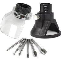 Protective Cover New Shield Rotary Tool Attachment Accessories Wood Milling Burrs Cutter Dremel
