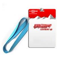 25pcs Work ID Card Badge 125KHZ ID EM card photo access control cards, 85.5X54mm size + Rope