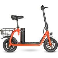 2025 Samebike New Model SM-C01 12 Electric Bike 36V10.4Ah Lithium Battery 350W Brushless Rear Motor High Steel Carbon Frame