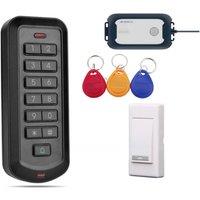Access Control Kits Wireless 2.4GHZ Electric Door Lock Security Door With Password Keypad