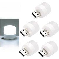 USB Light 5V 1W Usb LED Lamp Eye Protection Reading Light Computer Reading Lamp Mobile Power Charging Book Lamps Night Light